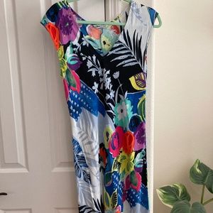 JAMS WORLD HAWAII  Sherry  Dress in "Tropical Love"  print.